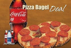 Pizza Bagel Deal